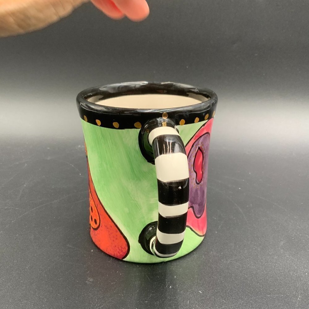 SWAK Lynda Corneille HOUND DOGS Mug Coffee Cup Signed Dog Design 16 oz - Picture 6 of 10
